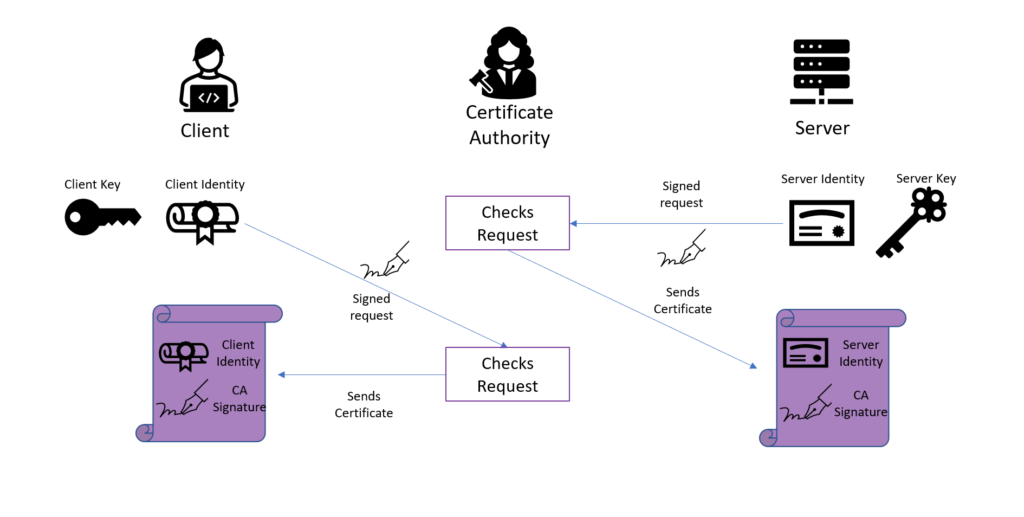 Authentication flow certificates